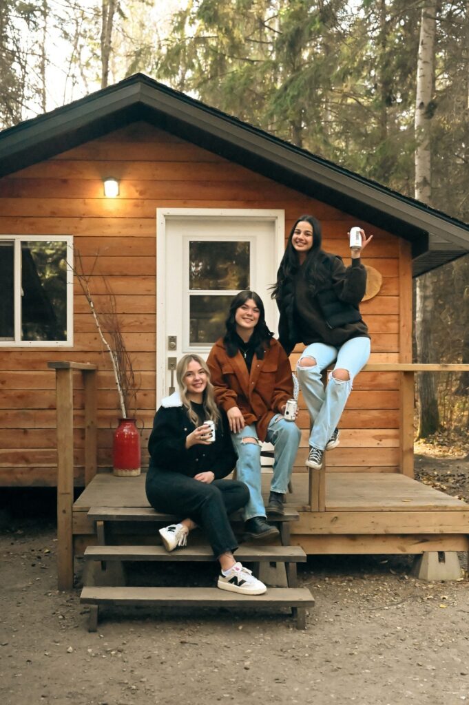Group drinking Troubled Monk