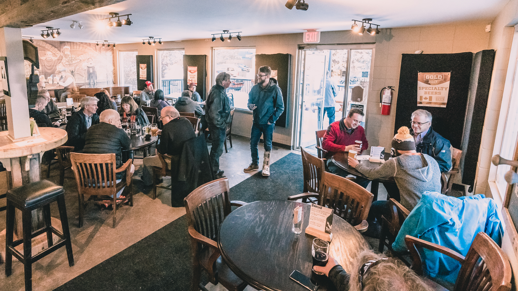 Having fun at Troubled Monk