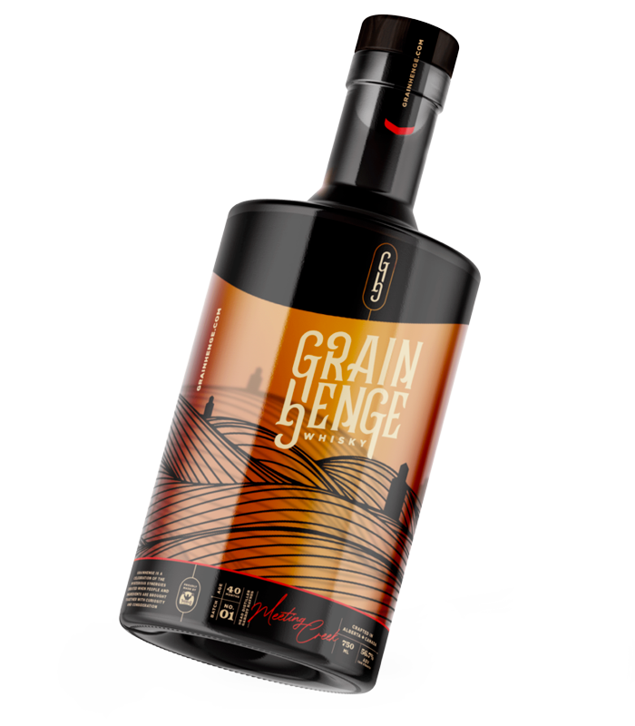 GrainHenge Whisky Bottle